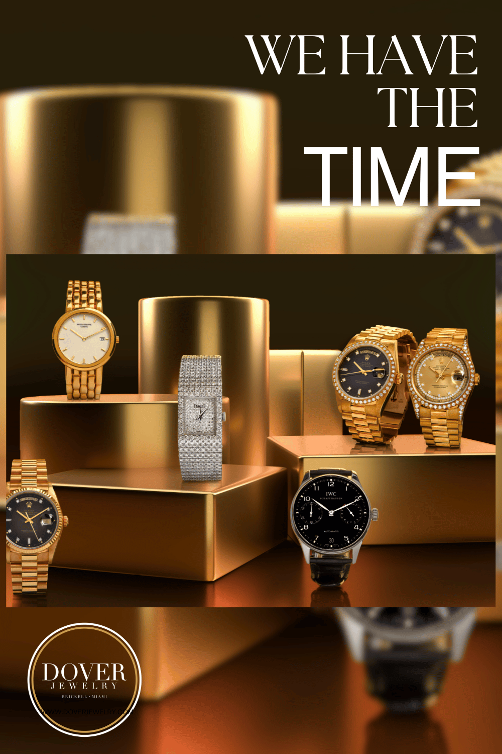Luxury Timepieces l Dover Jewelry Store Miami